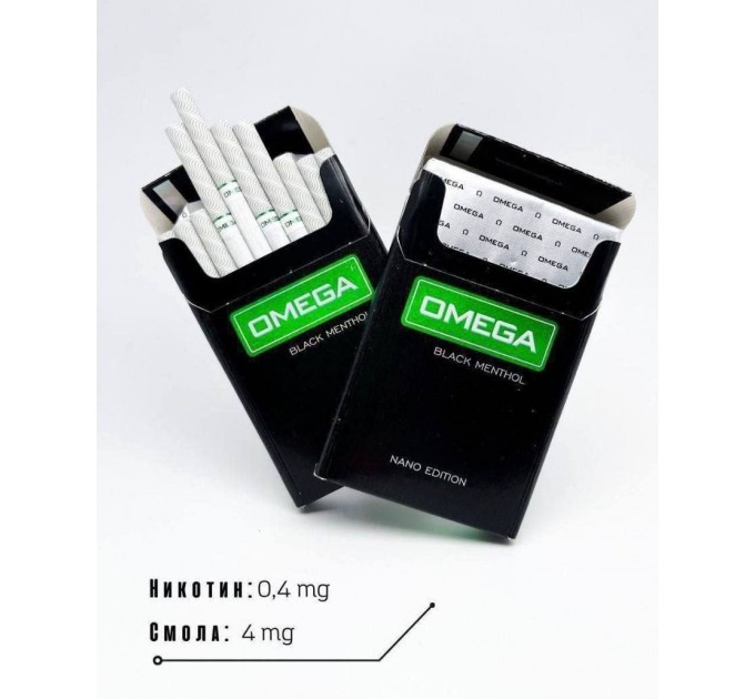 Omega Nano Black Menthol