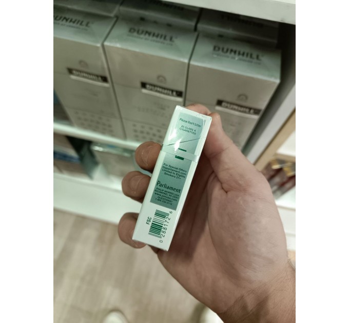 Parliament Menthol Silverp Pack (1 пачка)