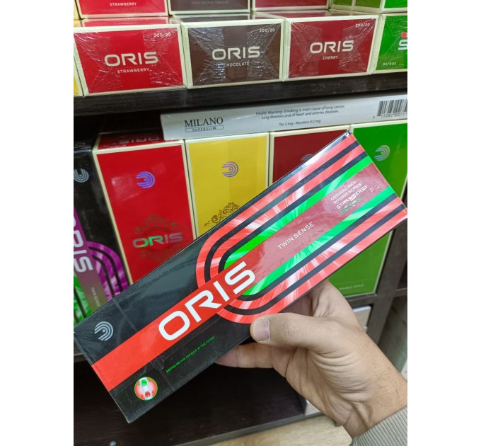 Oris Twin Sense Strawberry Menthol (клубника, ментол) King Size